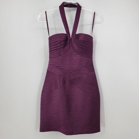 New NWT BCBG Max Azria Ria Halter Short Dress - Picture 3 of 13